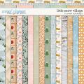 Little Snow Village Papers by Sweet Doll designs