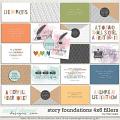 Story Foundations 4x6 Fillers by Traci Reed Story Foundations 4x6 Fillers by Traci Reed