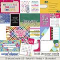 Bold January Journal Cards by Connection Keeping Bold January Journal Cards by Connection Keeping