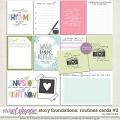 Story Foundations: Routines Cards #2 by Traci Reed