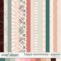Happy Anniversary | Papers - by Kris Isaacs Designs Happy Anniversary | Papers - by Kris Isaacs Designs