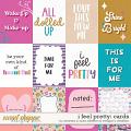 I feel pretty: cards by Amanda Yi, Laura Wilkerson & Meagan's Creations