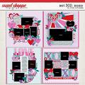Cindy's Layered Templates - Set 302: XOXO by Cindy Schneider