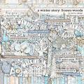 A Winter Story: Frozen Woods by Red Ivy Design A Winter Story: Frozen Woods by Red Ivy Design