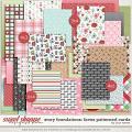 Story Foundations: Faves Patterned Cards by Traci Reed