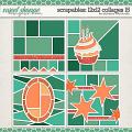 Scrapables: 12x12 Collages 15 Layered Templates by Amber Scrapables: 12x12 Collages 15 Layered Templates by Amber