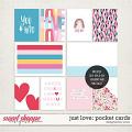 Just Love: Pocket Cards | Designed by Soco