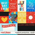 Magical Memories - Cards by Digital Scrapbook Ingredients & WendyP Designs