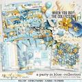 A Party in Blue COLLECTION by Kristin Cronin-Barrow & Studio Flergs A Party in Blue COLLECTION by Kristin Cronin-Barrow & Studio Flergs