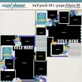 Cindy's Layered Templates - Half Pack 461: Page Fillers 38 by Cindy Schneider Cindy's Layered Templates - Half Pack 461: Page Fillers 38 by Cindy Schneider