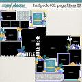 Cindy's Layered Templates - Half Pack 462: Page Fillers 39 by Cindy Schneider Cindy's Layered Templates - Half Pack 462: Page Fillers 39 by Cindy Schneider