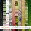 Matchalicious Wood Papers by lliella designs