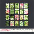 Matchalicious Junk Journal Stamps by lliella designs