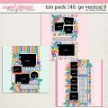 Cindy's Layered Templates - Trio Pack 145: Go Vertical 6 by Cindy Schneider Cindy's Layered Templates - Trio Pack 145: Go Vertical 6 by Cindy Schneider