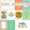 Project 2026: march - cards by Amanda Yi