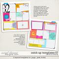 Catch Up Templates 07 by Connection Keeping Catch Up Templates 07 by Connection Keeping
