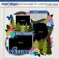 Cindy's Layered Templates - All in One Single 37: A Walk Through Nature by Cindy Schneider Cindy's Layered Templates - All in One Single 37: A Walk Through Nature by Cindy Schneider