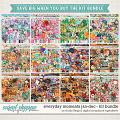 Everyday Moments: January - December Kit Bundle by Studio Flergs & Digital Scrapbook Ingredients