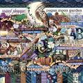 Pagan moon garden by WendyP Designs
