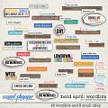Bold April Wordbits by Connection Keeping Bold April Wordbits by Connection Keeping