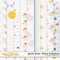 Petit Four: Deco Ledgers by Allison Pennington Petit Four: Deco Ledgers by Allison Pennington