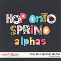 Hop Into Spring Alphas by lliella designs