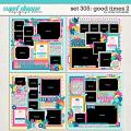 Cindy's Layered Templates - Set 305: Good Times 2 by Cindy Schneider