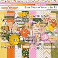 Love Blooms Here: Mini Kit | Designed by Soco Love Blooms Here: Mini Kit | Designed by Soco