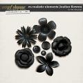 CU REALISTIC ELEMENTS | LEATHER FLOWERS by The Nifty Pixel