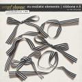 CU REALISTIC ELEMENTS | RIBBON V.5 by The Nifty Pixel