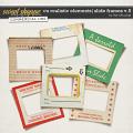 CU REALISTIC ELEMENTS | SLIDE FRAMES V.5 by The Nifty Pixel