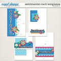 Sentimental Card Templates by Studio Liv Sentimental Card Templates by Studio Liv