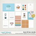 Lucy & Leo Cards by Becca Bonneville, Designed by Soco and Sara Gleason
