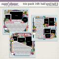 Cindy's Layered Templates - Trio Pack 148: Half and Half 2 by Cindy Schneider Cindy's Layered Templates - Trio Pack 148: Half and Half 2 by Cindy Schneider