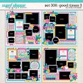 Cindy's Layered Templates - Set 306: Good Times 3 by Cindy Schneider