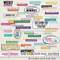 Bold May Wordart by Connection Keeping Bold May Wordart by Connection Keeping