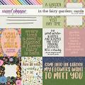In the fairy garden: cards by Amanda Yi