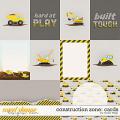Construction Zone: CARDS by Studio Flergs