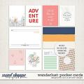 Wanderlust: Pocket Cards | Designed by Soco and Elif Sahin Designs Wanderlust: Pocket Cards | Designed by Soco and Elif Sahin Designs