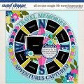 Cindy's Layered Templates - All In One Single 38: Travel Memories by Cindy Schneider