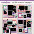 Cindy's Layered Templates - Set 308: Summer Keepsakes 1 by Cindy Schneider