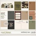 Military Me | Journal Cards - by Kris Isaacs Designs Military Me | Journal Cards - by Kris Isaacs Designs