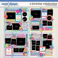 *FREE with your $10 Purchase* Cindy's Layered Templates - A Birthday Celebration by Cindy Schneider
