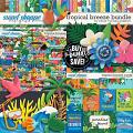 Tropical Breeze Bundle by Clever Monkey Graphics Tropical Breeze Bundle by Clever Monkey Graphics