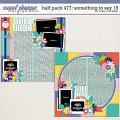 Cindy's Layered Templates - Half Pack 477: Something to Say 19 by Cindy Schneider