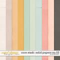 Core Stash: Solid Papers No3 by Studio Basic Core Stash: Solid Papers No3 by Studio Basic