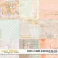 Core Stash: Papers No3 by Studio Basic Core Stash: Papers No3 by Studio Basic