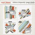 RIBBON RHAPSODY | PAGE DRAFTS by The Nifty Pixel RIBBON RHAPSODY | PAGE DRAFTS by The Nifty Pixel
