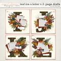 LEAF ME A LETTER V.3 | PAGE DRAFTS by The Nifty Pixel LEAF ME A LETTER V.3 | PAGE DRAFTS by The Nifty Pixel