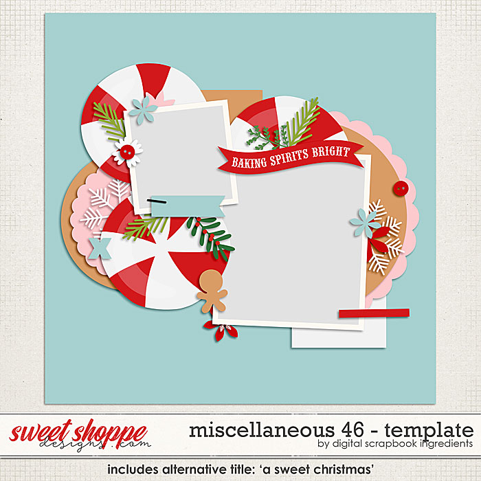 Miscellaneous 46 Template by Digital Scrapbook Ingredients